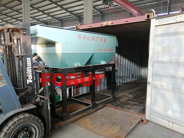 Ruby jig machine delivered to India