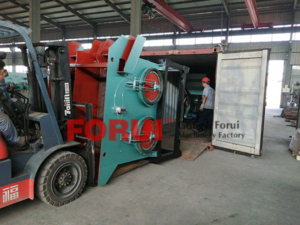 ruby jig machine delivered to India