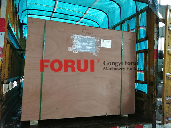 jig machine delivered to airport