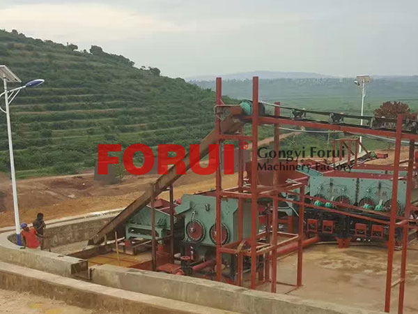 tantalite-columbite (coltan) beneficiation plant in Rwanda