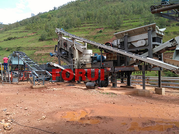 Cassiterite beneficiation plant