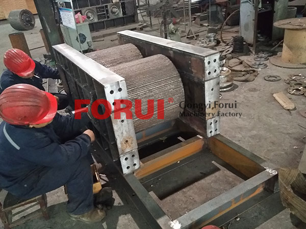 double roller crusher